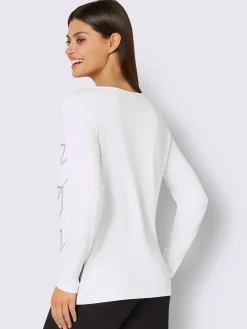 Creation L T-Shirts<T-shirt à manches longues viscose