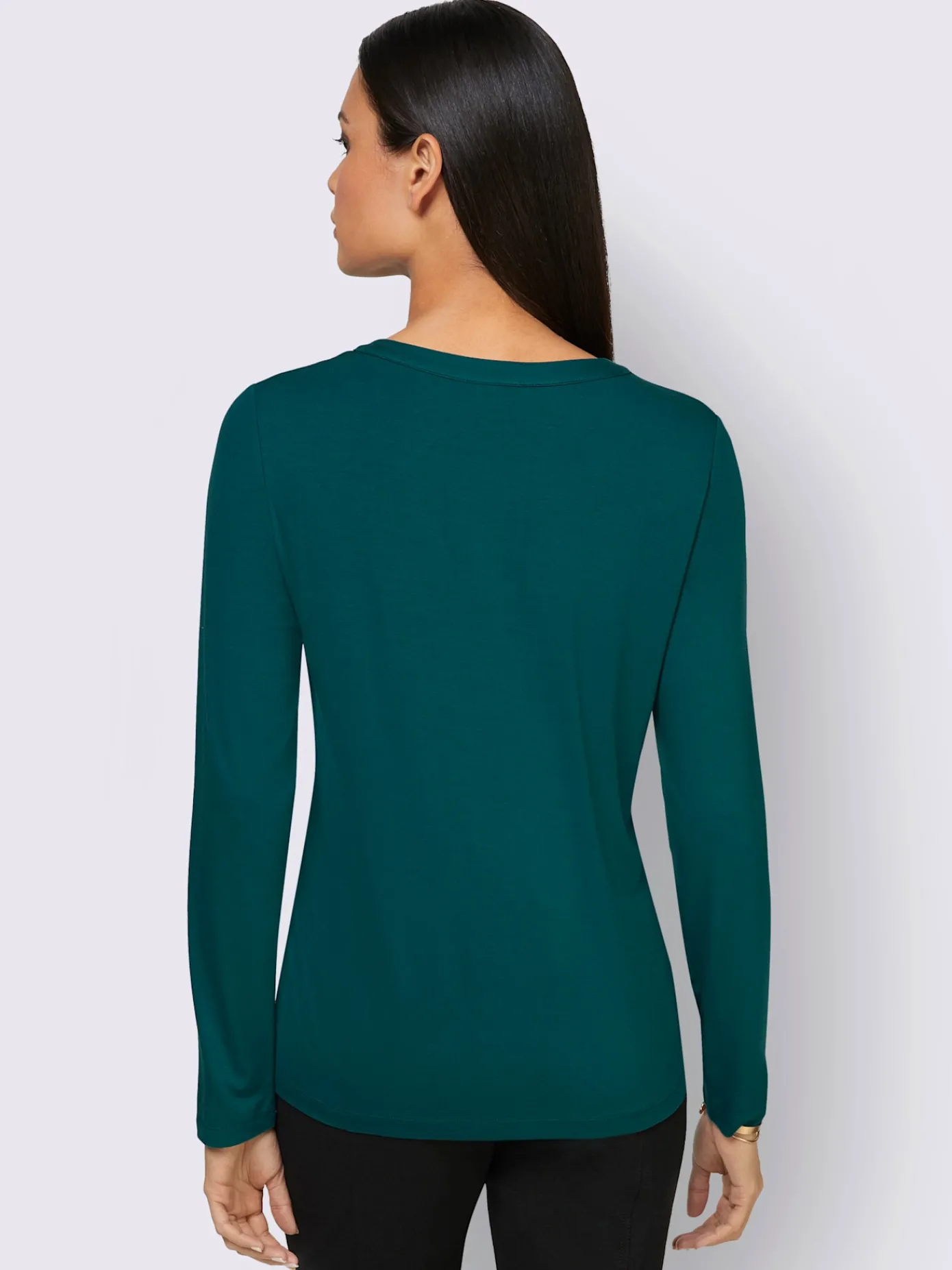 Creation L T-Shirts<T-shirt à manches longues viscose