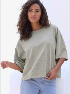 Copenhagen Studios T-Shirts<T-shirt ample logo brodé sur la poitrine