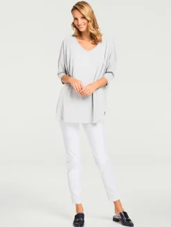 Linea Tesini T-Shirts<T-shirt ample look sportif décontracté