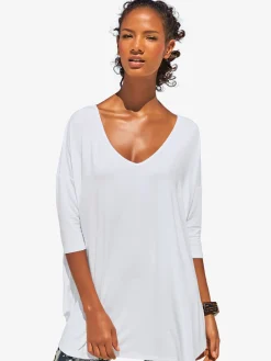 Linea Tesini T-Shirts<T-shirt ample look sportif décontracté