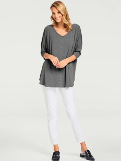 Linea Tesini T-Shirts<T-shirt ample look sportif décontracté