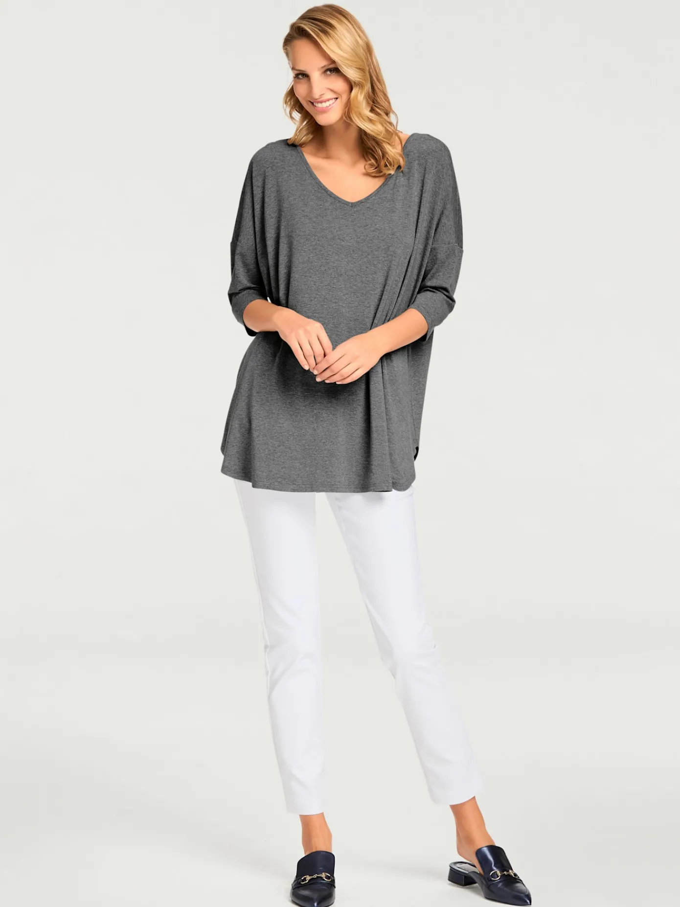 Linea Tesini T-Shirts<T-shirt ample look sportif décontracté