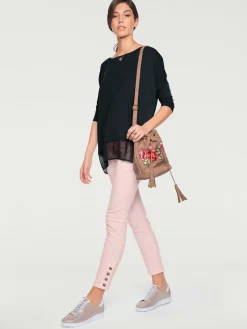 Linea Tesini T-Shirts<T-shirt ample tissu léger à l'ourlet