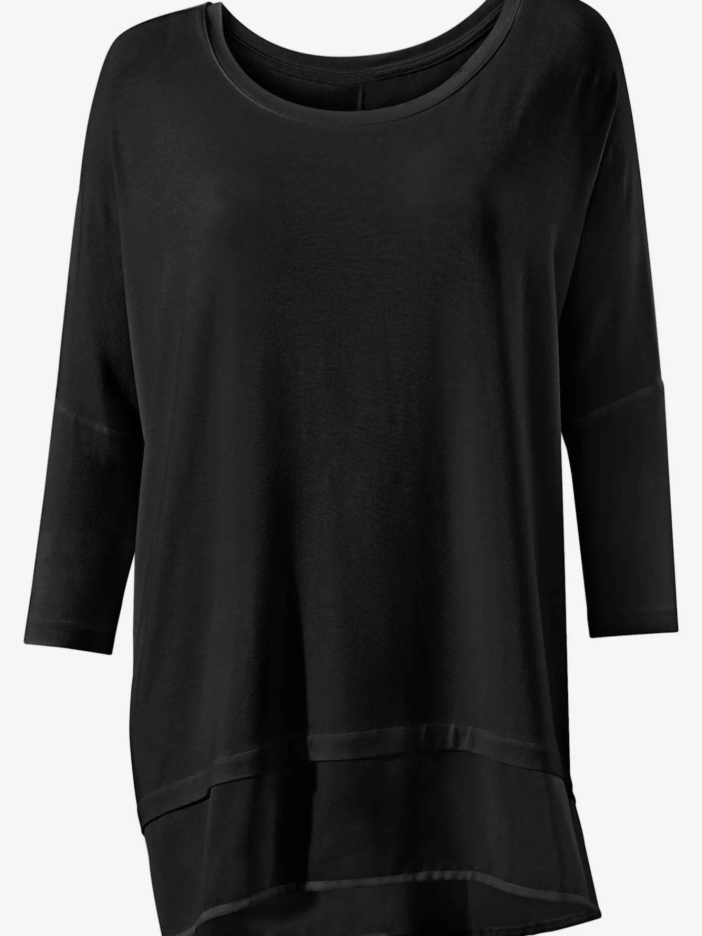 Linea Tesini T-Shirts<T-shirt ample tissu léger à l'ourlet