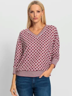 Rick Cardona T-Shirts<T-shirt bords-côtes rayés