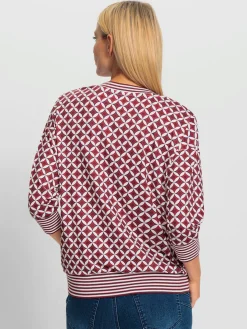 Rick Cardona T-Shirts<T-shirt bords-côtes rayés