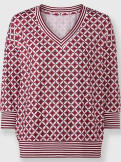 Rick Cardona T-Shirts<T-shirt bords-côtes rayés