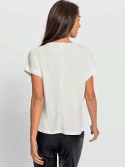 Ashley Brooke Tenues De Cérémonie|T-Shirts<T-shirt cache-cœur superbe aspect cache-cœur