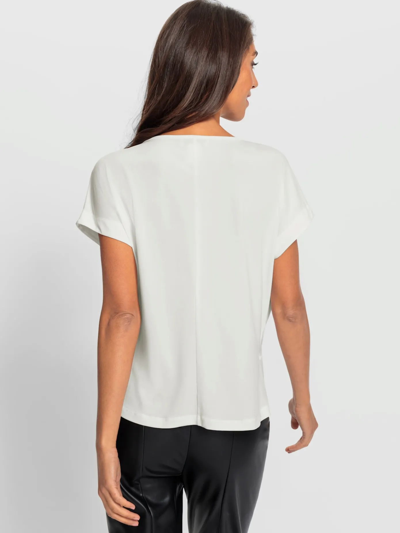 Ashley Brooke Tenues De Cérémonie|T-Shirts<T-shirt cache-cœur superbe aspect cache-cœur