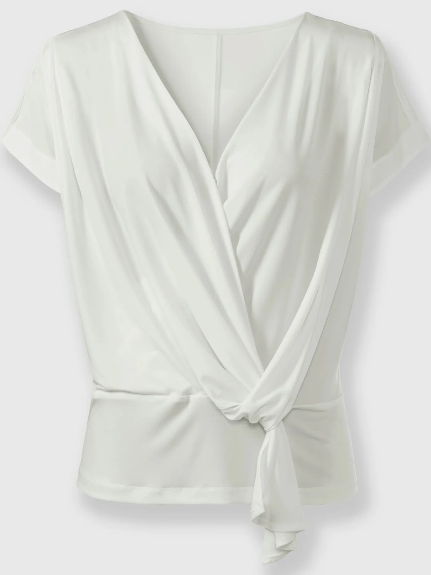 Ashley Brooke Tenues De Cérémonie|T-Shirts<T-shirt cache-cœur superbe aspect cache-cœur