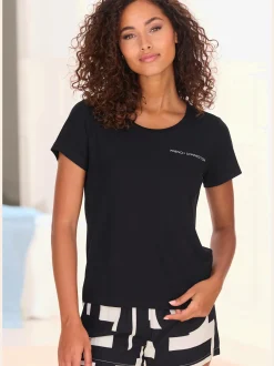 French Connection T-Shirts<T-shirt de nuit à encolure ronde