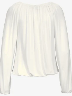 s.Oliver T-Shirts<T-shirt de plage lien à nouer à l'encolure élastiquée