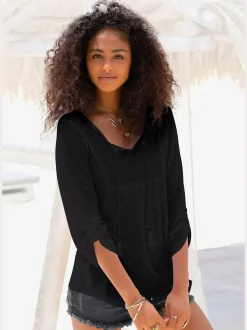 Buffalo T-Shirts<T-shirt de plage manches 3/4 avec bride