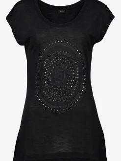 LASCANA T-Shirts<T-shirt de plage t-shirt avec imprimé tendance devant