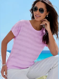 Vivance T-Shirts<T-shirt effet structuré tendance