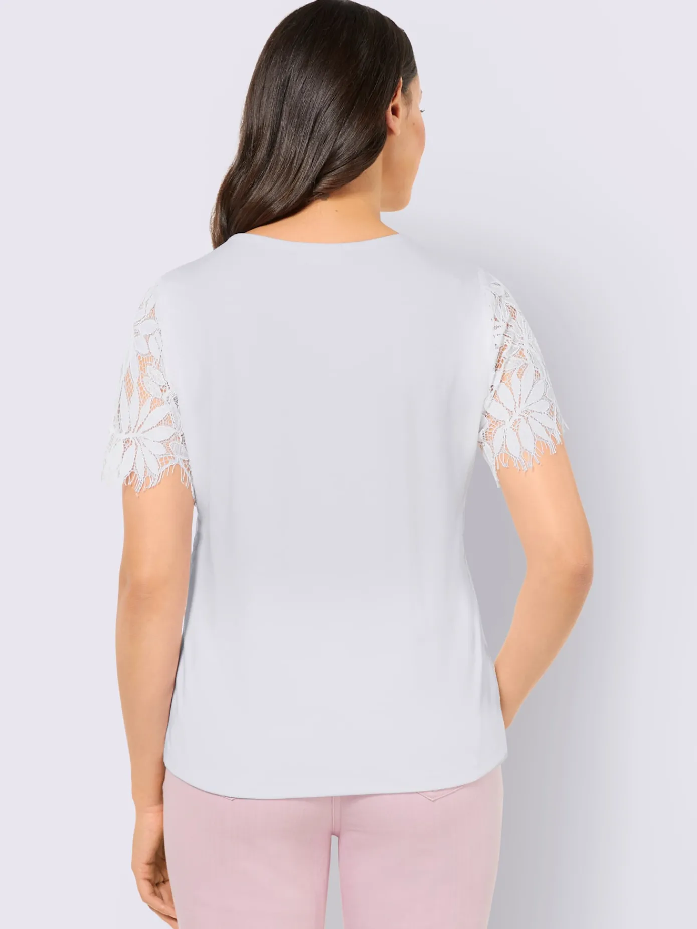Creation L T-Shirts<T-shirt en dentelle 40% viscose