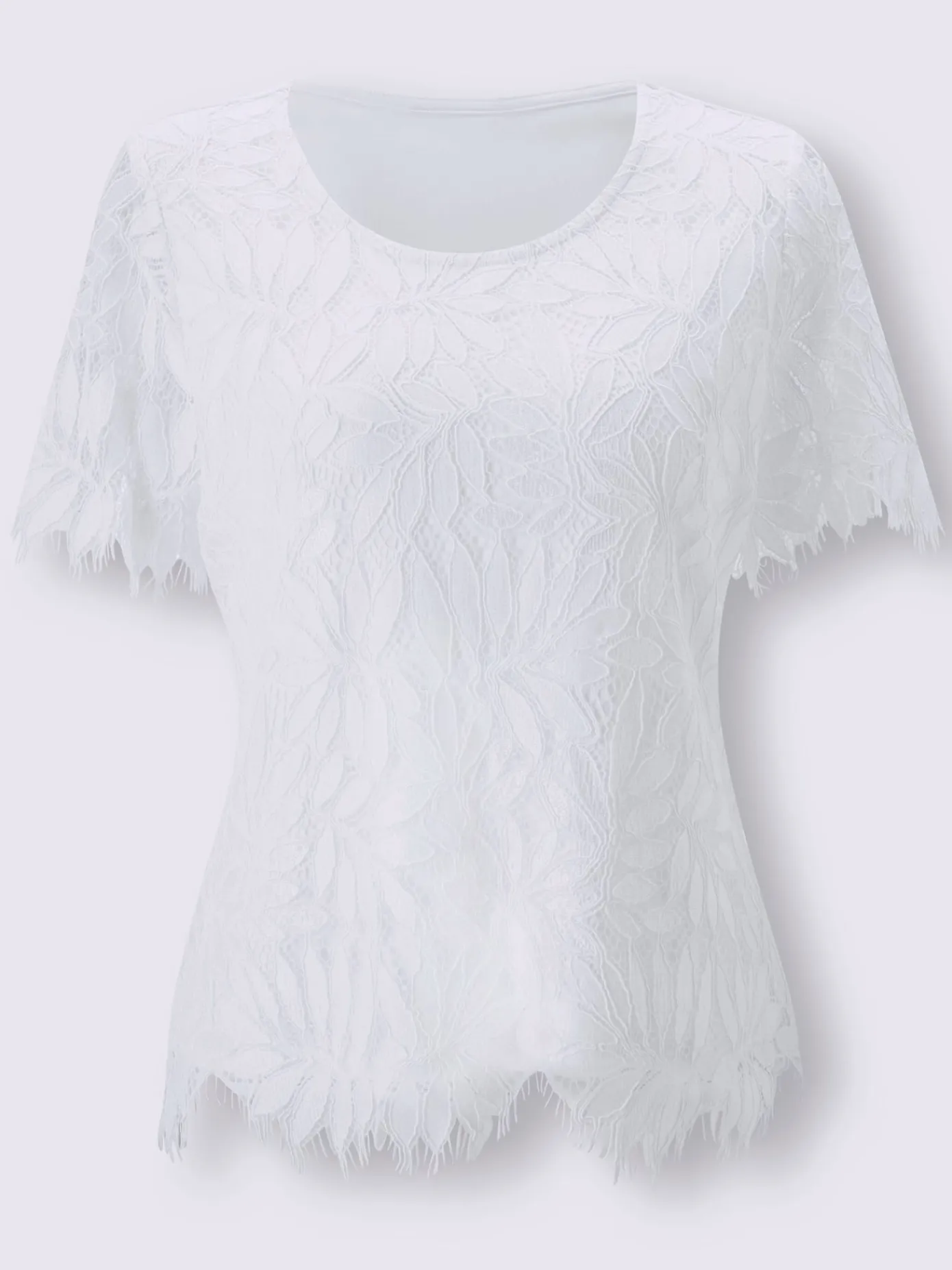 Creation L T-Shirts<T-shirt en dentelle 40% viscose