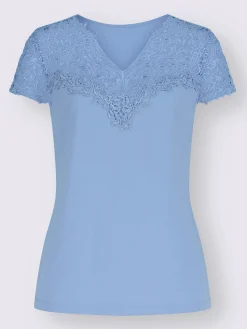 Fair Lady Tenues De Cérémonie|T-Shirts<T-shirt en dentelle empiècement en dentelle