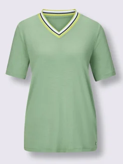 CREATION L PREMIUM Tenues De Détente<T-shirt en modal jersey fin