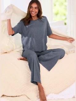 Vivance Dreams T-Shirts<T-shirt en tricot côtelé