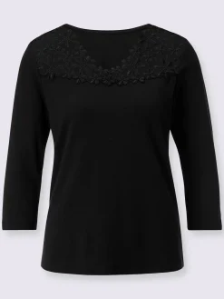 Creation L T-Shirts<T-shirt en v 48% modal