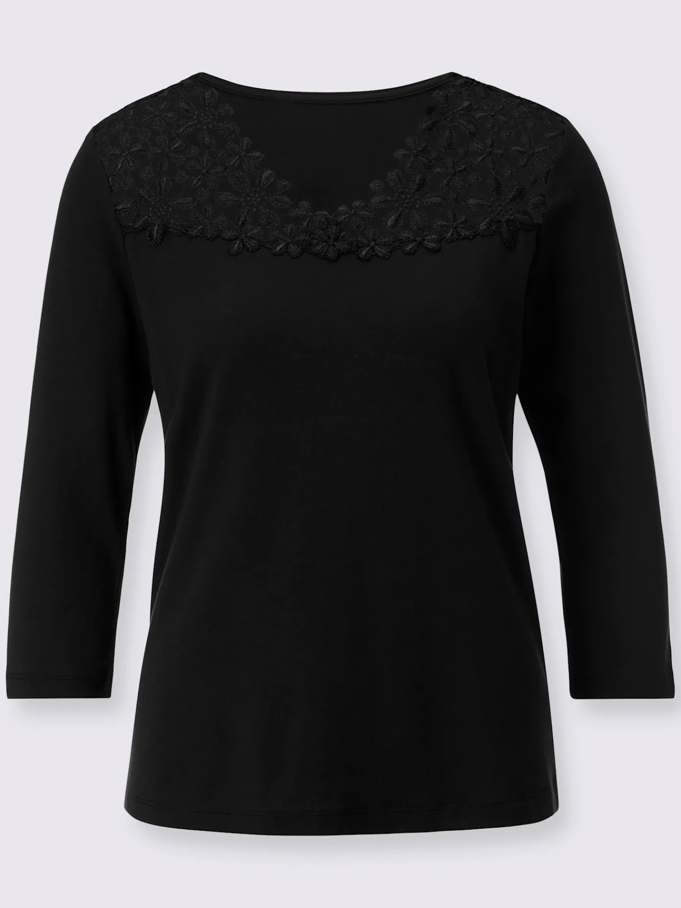 Creation L T-Shirts<T-shirt en v 48% modal