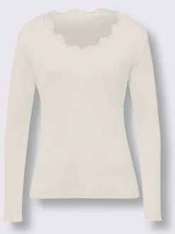 Linea Tesini T-Shirts<T-shirt en v look original et romantique