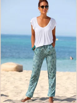 LASCANA T-Shirts<T-shirt en v t-shirt à manches courtes