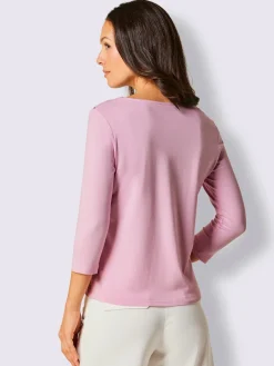 CREATION L PREMIUM T-Shirts<T-shirt en v ultra-doux avec modal