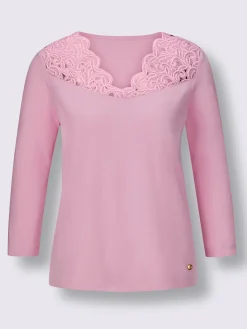 CREATION L PREMIUM T-Shirts<T-shirt en v ultra-doux avec modal