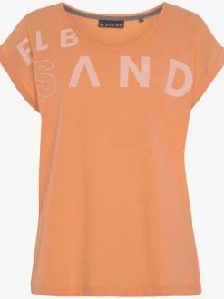 Elbsand T-Shirts<T-shirt encolure côtelée