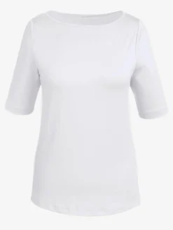 T-Shirts<T-shirt encolure en u féminine