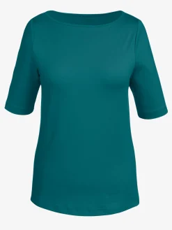 T-Shirts<T-shirt encolure en u féminine