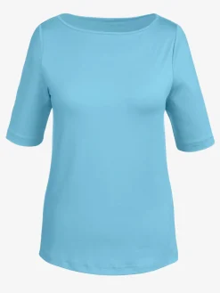 T-Shirts<T-shirt encolure en u féminine