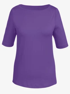 T-Shirts<T-shirt encolure en u féminine