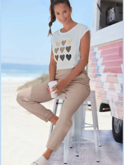 Venice Beach T-Shirts<T-shirt encolure ronde