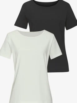 LASCANA T-Shirts<T-shirt encolure ronde