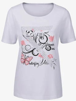 T-Shirts<T-shirt femme imprimé tendance jeune