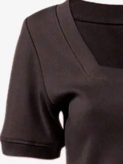 Linea Tesini T-Shirts<T-shirt grande encolure carrée