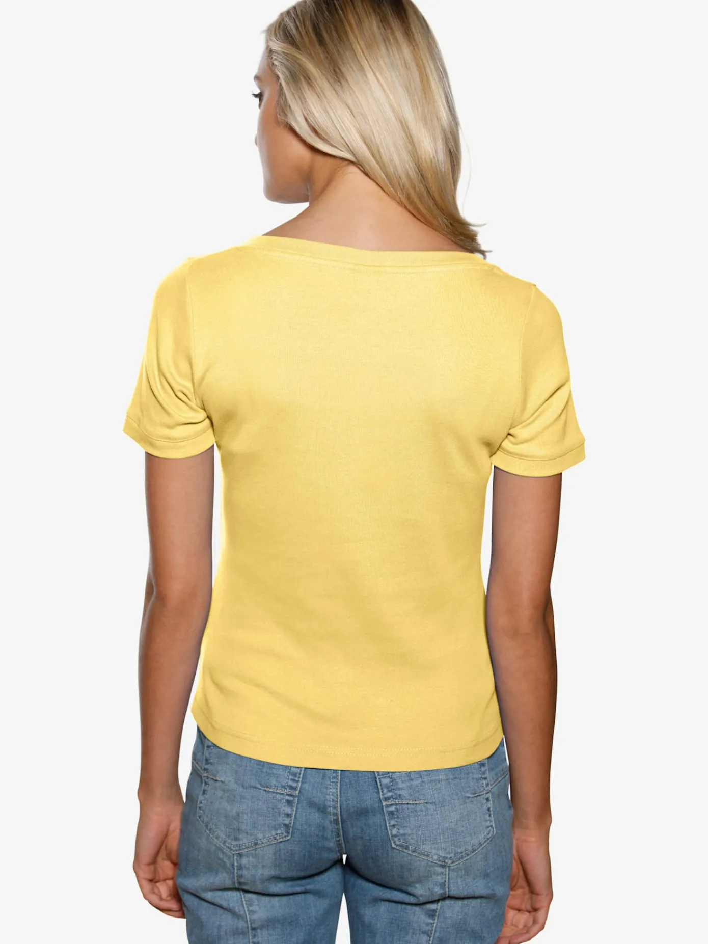 Linea Tesini T-Shirts<T-shirt grande encolure carrée