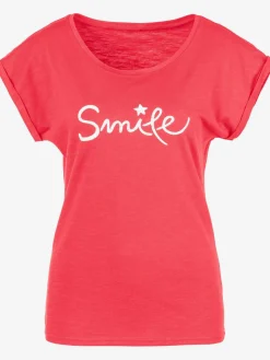 Beachtime T-Shirts<T-shirt imprimé « smile » tendance devant