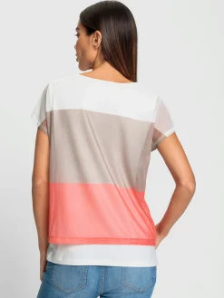 Rick Cardona T-Shirts<T-shirt imprimé aspect 2 en 1 tendance