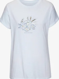 Vivance T-Shirts<T-shirt imprimé brillant, doré et estival devant