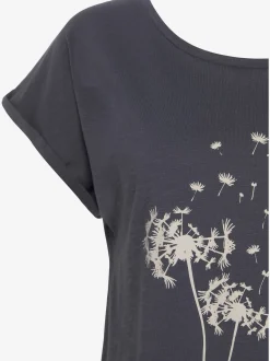 Vivance T-Shirts<T-shirt imprimé fantaisie « pissenlit » devant