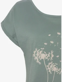 Vivance T-Shirts<T-shirt imprimé fantaisie « pissenlit » devant