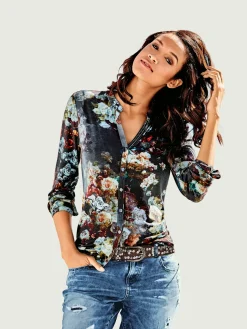Linea Tesini T-Shirts<T-shirt imprimé floral tendance