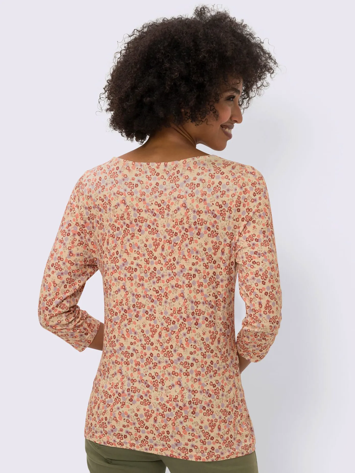 Linea Tesini T-Shirts<T-shirt imprimé imprimé mille fleurs