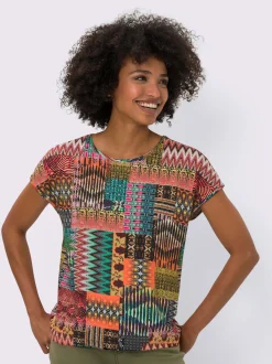 Linea Tesini T-Shirts<T-shirt imprimé imprimé moderne