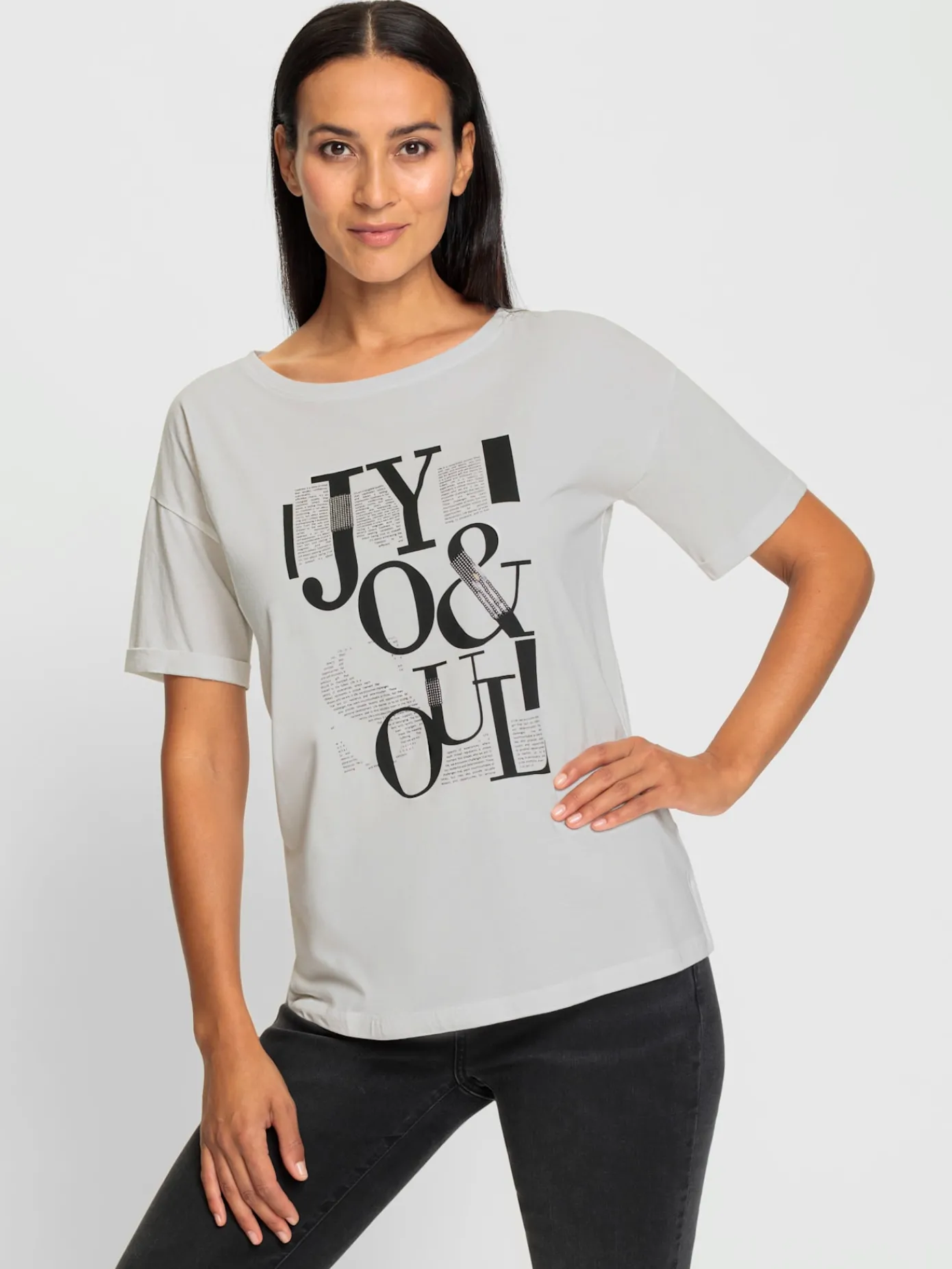 Rick Cardona T-Shirts<T-shirt imprimé inscription tendance